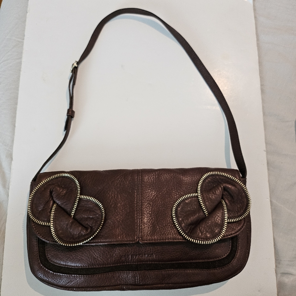 See by Chloe shoulder bag in rich brown
